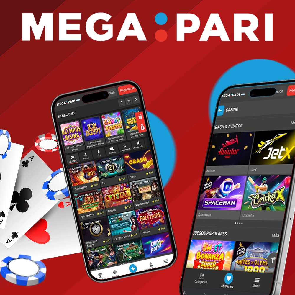 Megapari Argentina mobile interface offers easy access to betting, casino and support
