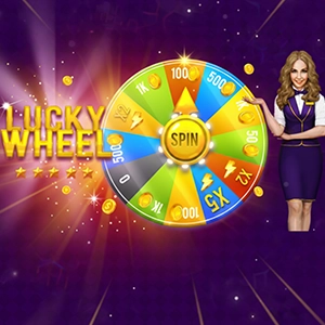 Megapari Casino Lucky Wheel game with exciting spins and chances to win big