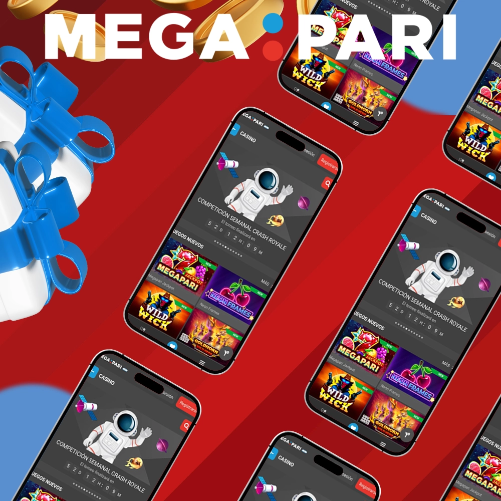 Download Megapari Argentina App to bet on sports, play slots and live casino games