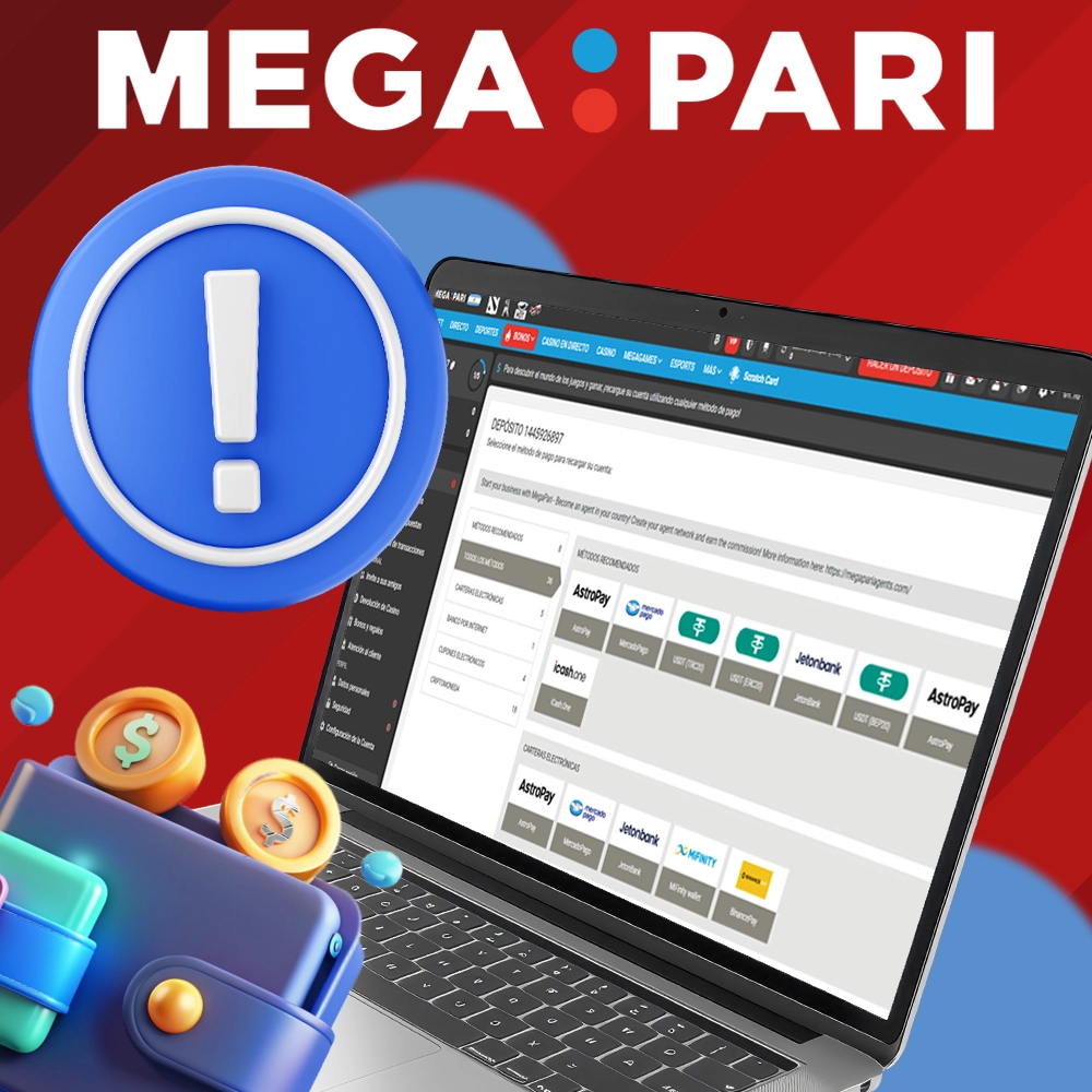 Explanation of Rapipago deposit unavailability and fast alternatives in Megapari