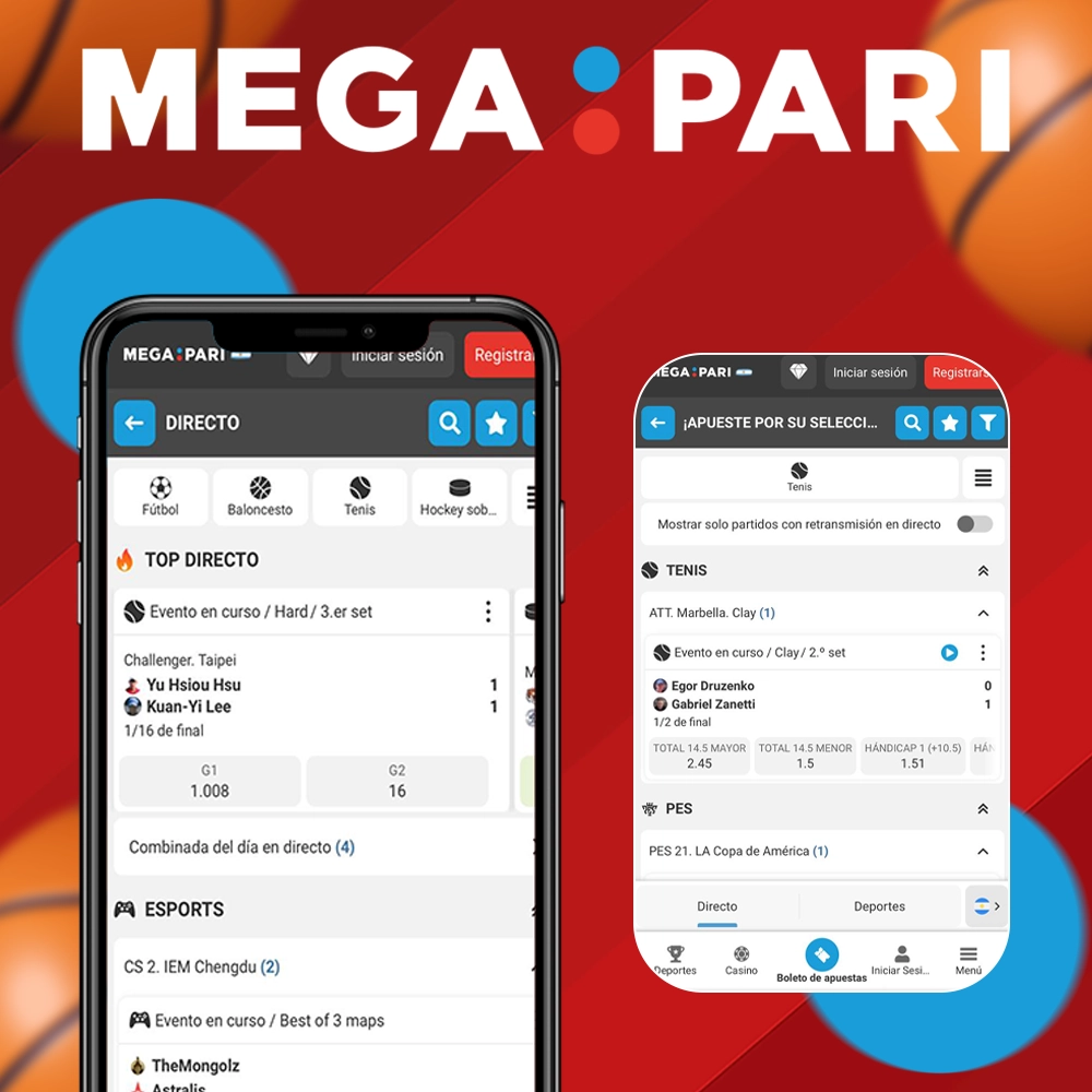 Apuesta en deportes en Megapari Argentina App con depósitos fáciles y resultados en vivo
