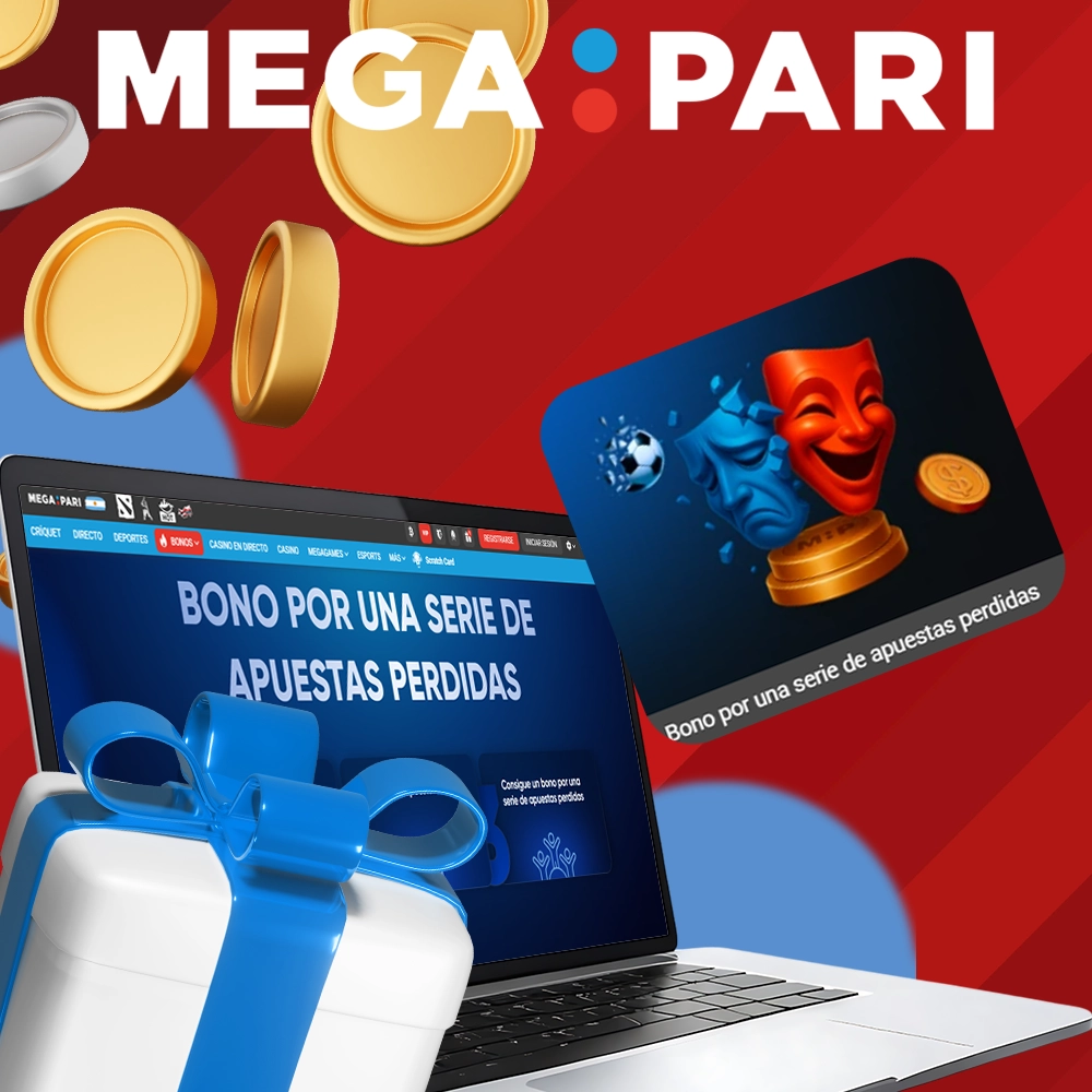 Oferta de reembolso de Mega Pari para jugadores tras una serie de apuestas perdidas