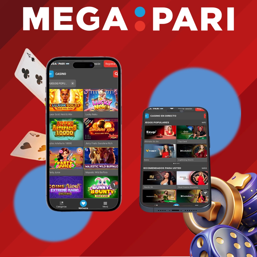 Disfruta del casino Megapari Argentina en tu móvil con todas las funciones y pagos seguros