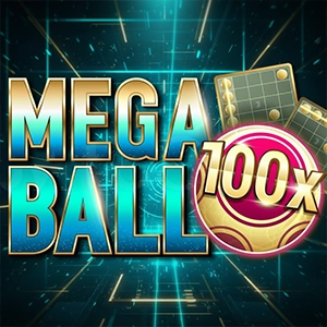 Juego en vivo Mega Ball de Megapari Casino con una emocionante mecánica de juego al estilo de la lotería